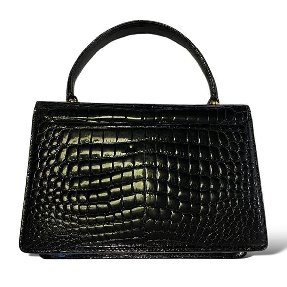 GUCCI Vintage SUPER RARE Crocodile Top Handle STUNNING Bag - Picture 16 of 16